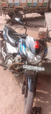 Black And Blue Bajaj Discover 125 ST