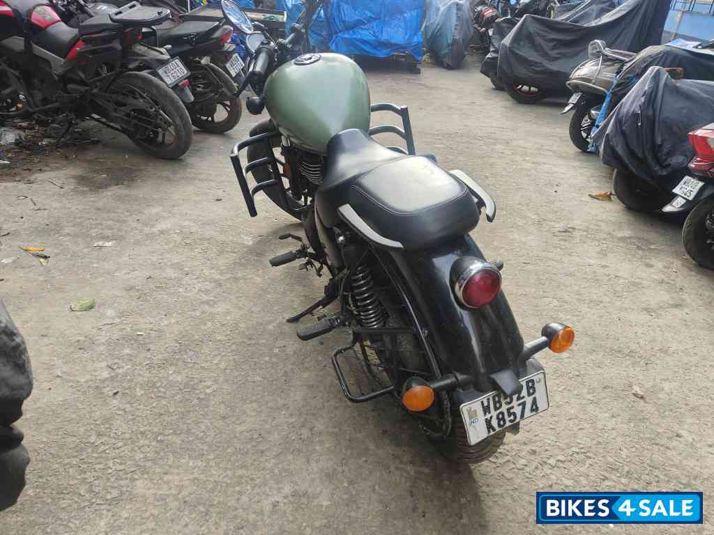 Green Royal Enfield Meteor 350 Fireball