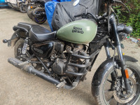 Green Royal Enfield Meteor 350 Fireball