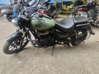 Green Royal Enfield Meteor 350 Fireball