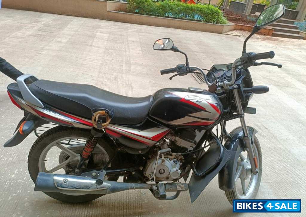 Blackred Bajaj CT 100 ES