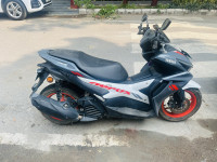White Yamaha Aerox 155
