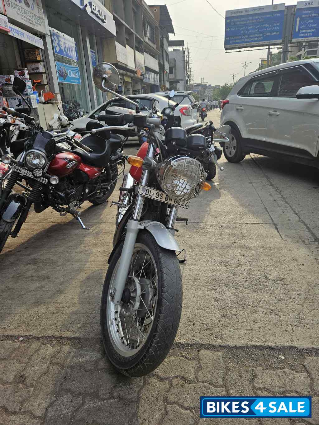 Red Royal Enfield Continental GT 535