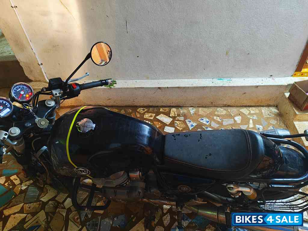 Gray & Black Royal Enfield Continental GT 650 Twin