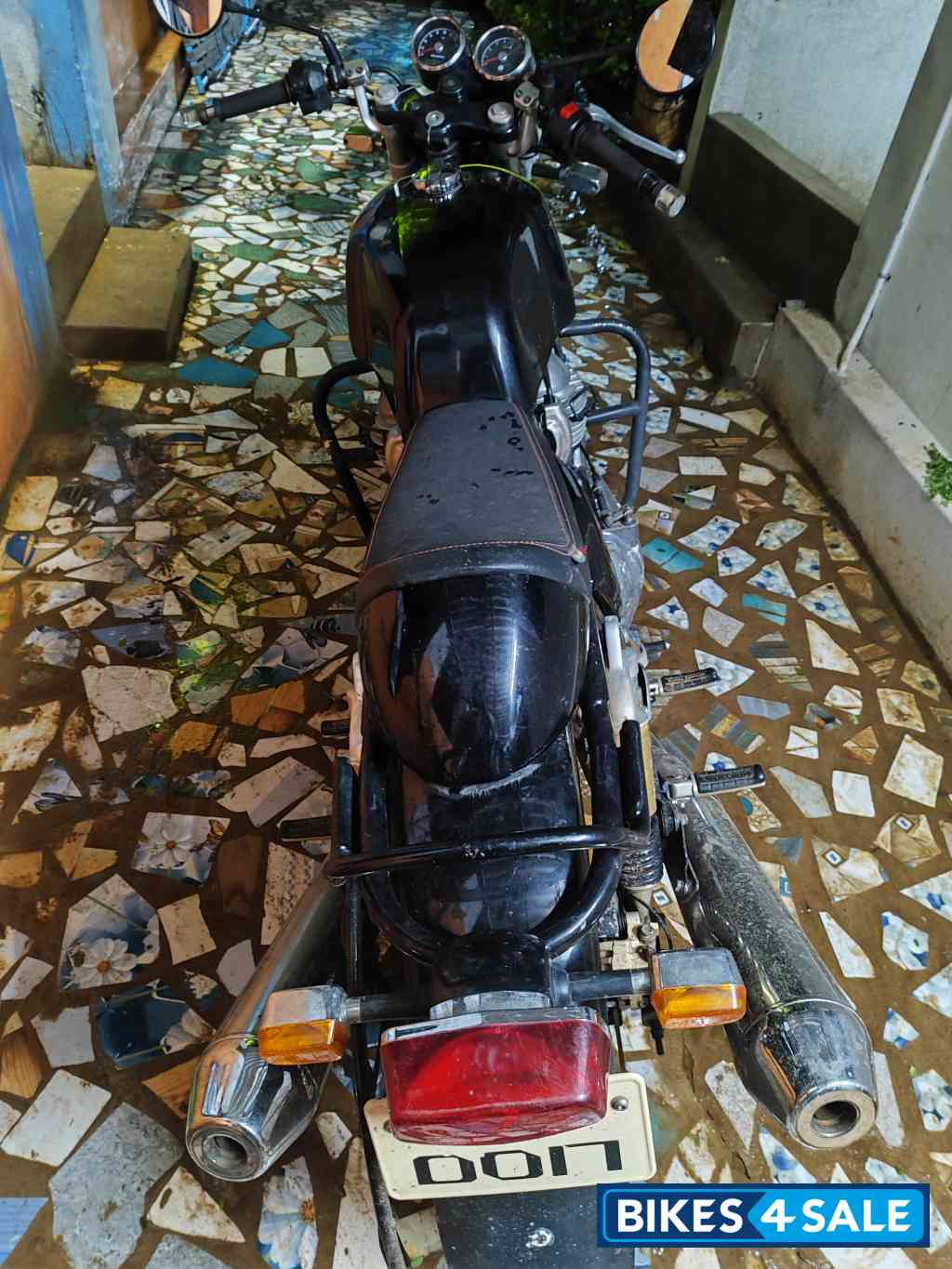 Gray & Black Royal Enfield Continental GT 650 Twin