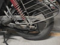 Silver Grey Honda CBF Stunner