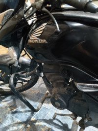 Black Honda CB Unicorn