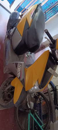 Yellow TVS NTORQ 125