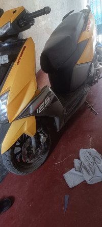Yellow TVS NTORQ 125