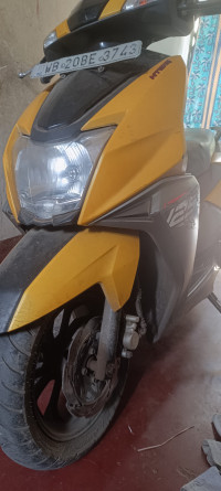 Yellow TVS NTORQ 125