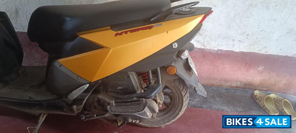 Yellow TVS NTORQ 125