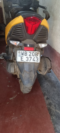 Yellow TVS NTORQ 125