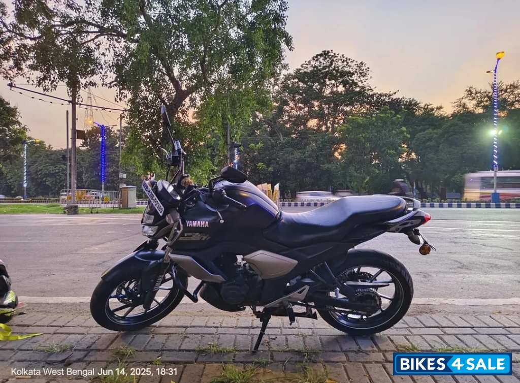Matte Black Yamaha FZ-S FI V3 BS6