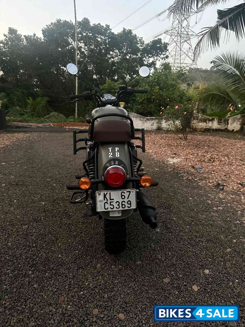 Marsh Gray Royal Enfield Classic 350 Dual Channel BS6