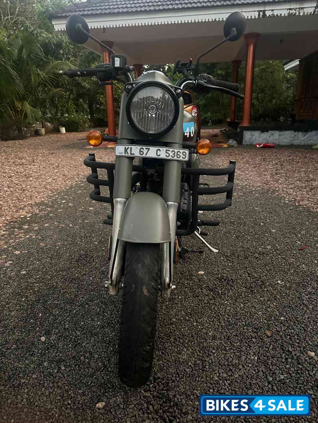 Marsh Gray Royal Enfield Classic 350 Dual Channel BS6