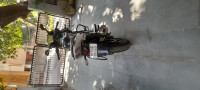 White Bajaj Pulsar 220F