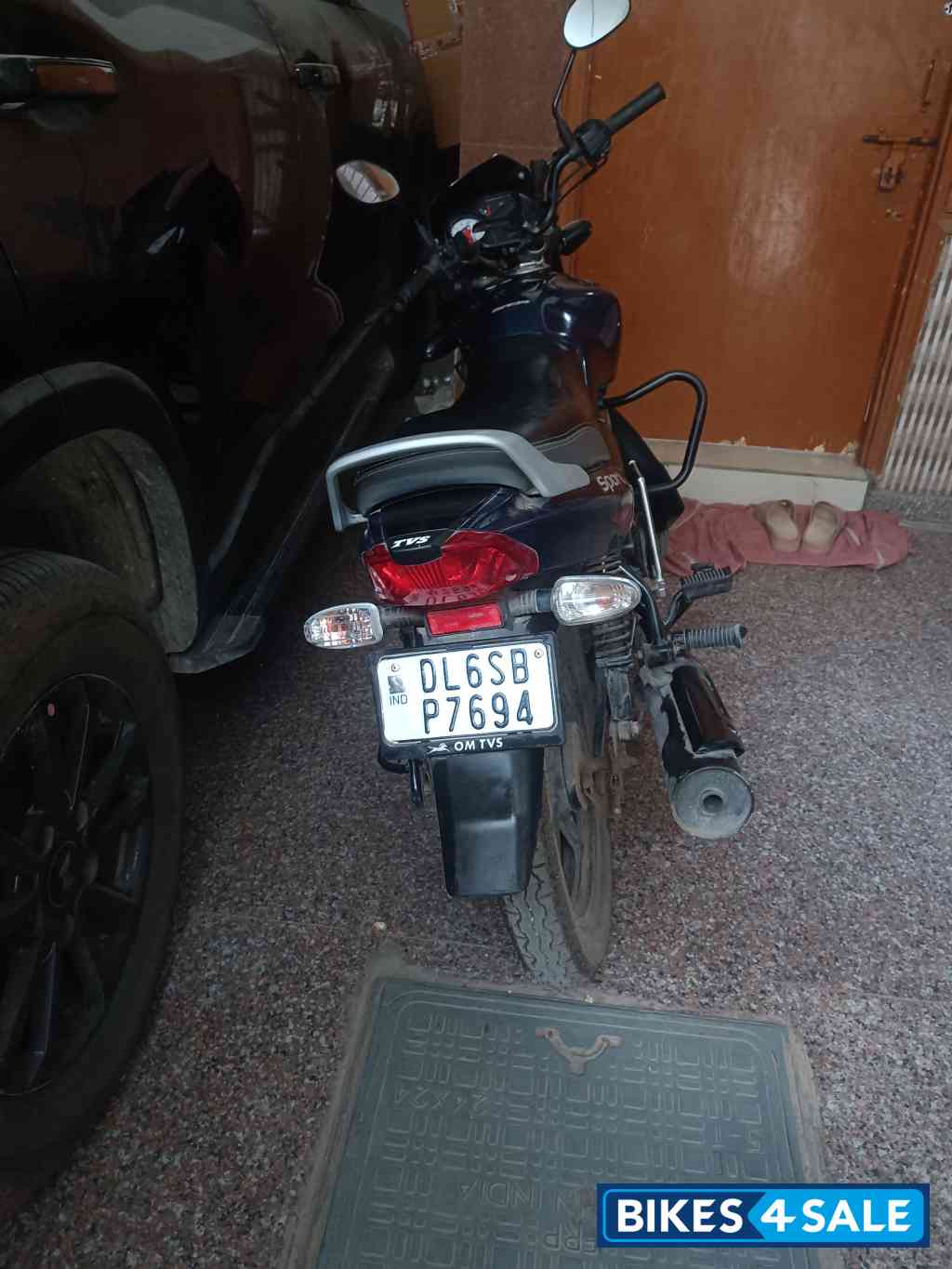 Starlight Blue TVS Sport BS6