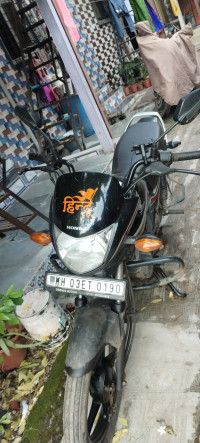 Black Red Honda Shine 100