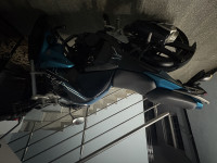 Blue Yamaha FZ-S FI V2