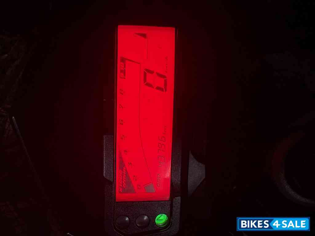 Blue Yamaha FZ-S FI V2