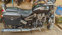 Grey Royal Enfield Thunderbird 350