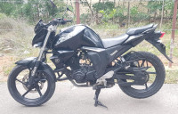 Black Yamaha FZ-S FI V2