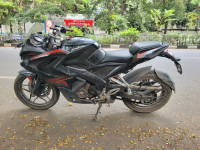 Black Bajaj Pulsar RS 200 ABS