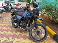 Glacier Blue Royal Enfield Himalayan BS VI