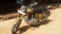 Brown Royal Enfield Classic Desert Storm