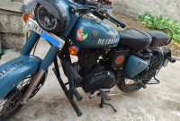 Airborne Blue Royal Enfield Classic Signals Airborne Blue