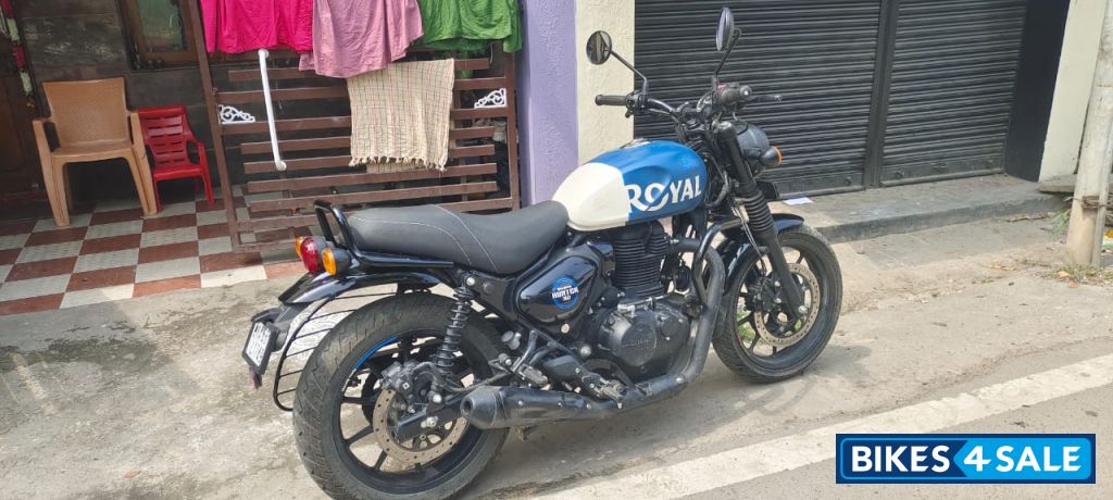 Metro Blue Royal Enfield Hunter 350 Metro