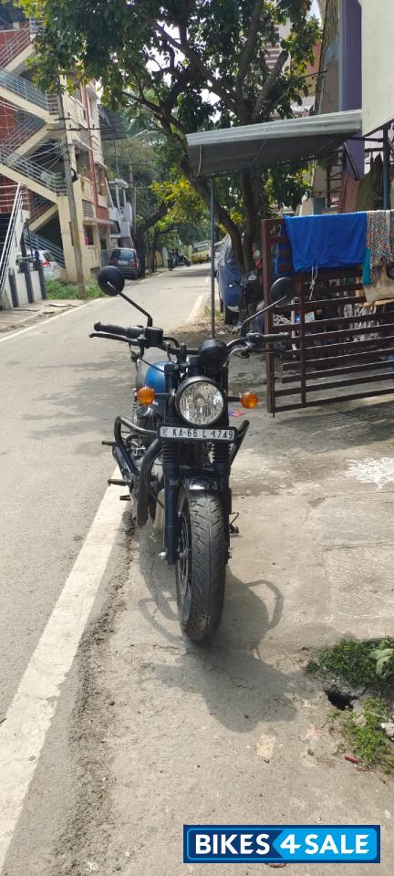 Metro Blue Royal Enfield Hunter 350 Metro