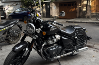 Astral Black Royal Enfield Super Meteor 650