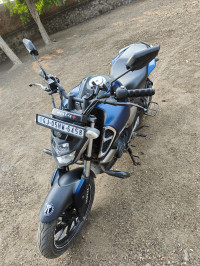 Blue Yamaha FZ-S FI V3