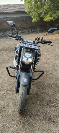 Blue Yamaha FZ-S FI V3