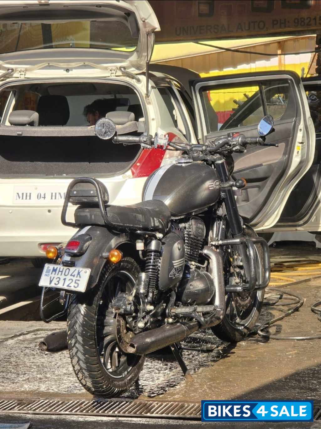 Matte Black Jawa 42 Dual Channel ABS AllStar Black