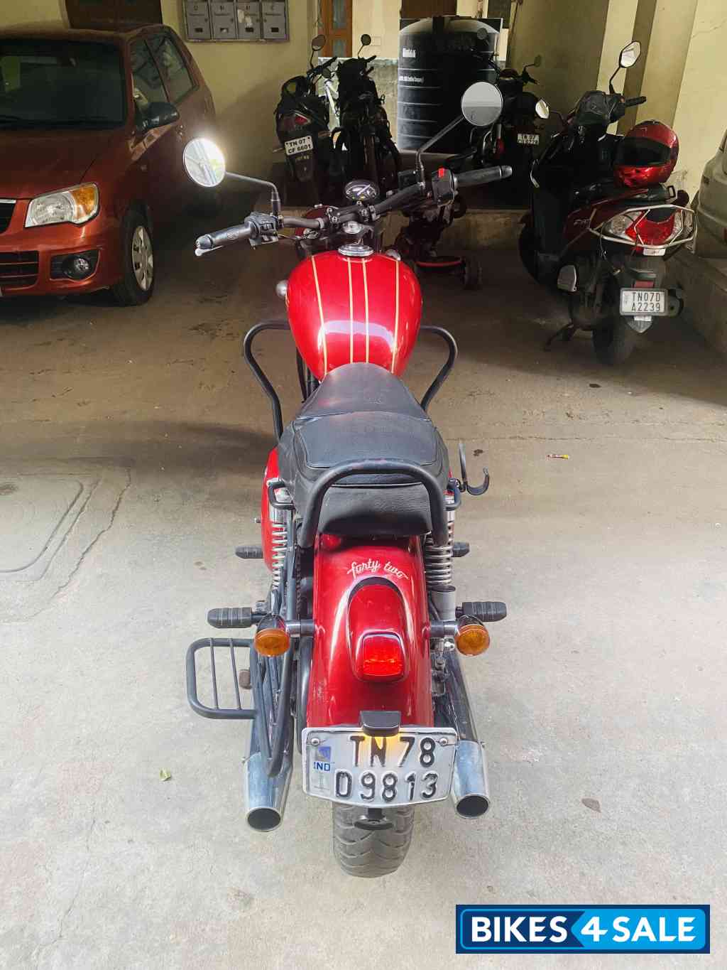 Red Jawa 42 Dual Channel ABS Orion Red