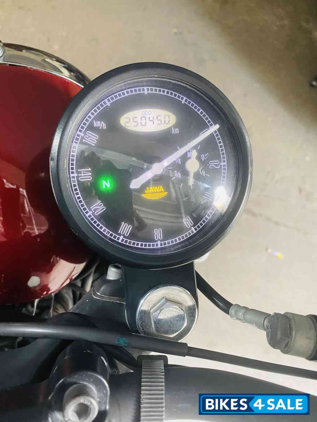 Red Jawa 42 Dual Channel ABS Orion Red