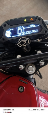 Red And Black Bajaj Freedom 125 NG04 Disc LED