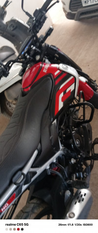 Red And Black Bajaj Freedom 125 NG04 Disc LED