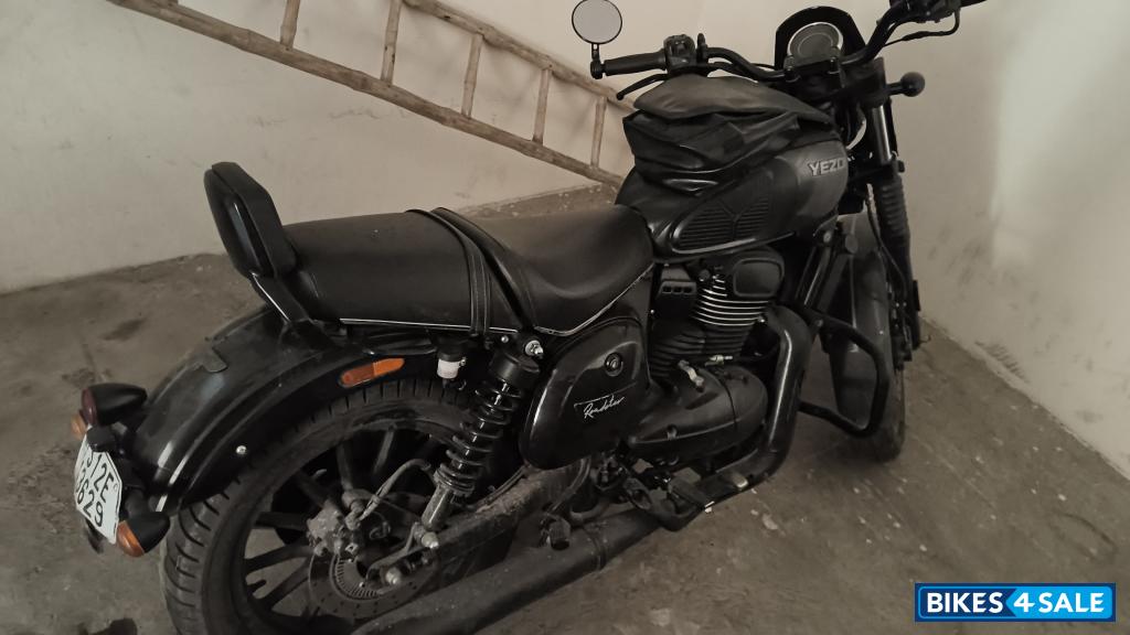 Black Yezdi Roadster Dark