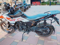 White KTM 390 Adventure X 2025