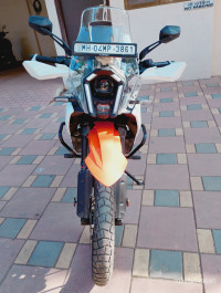 White KTM 390 Adventure X 2025