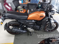 Orange With Grey Yamaha FZ-X