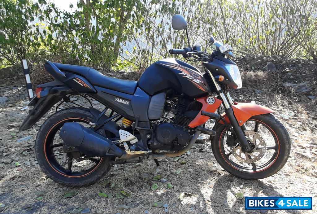 Orange Black Yamaha FZ-S