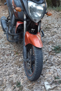 Orange Black Yamaha FZ-S