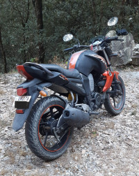 Orange Black Yamaha FZ-S