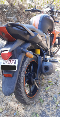 Orange Black Yamaha FZ-S