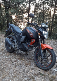 Orange Black Yamaha FZ-S