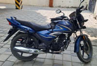 Metallic Blue Honda Shine 125 Disc